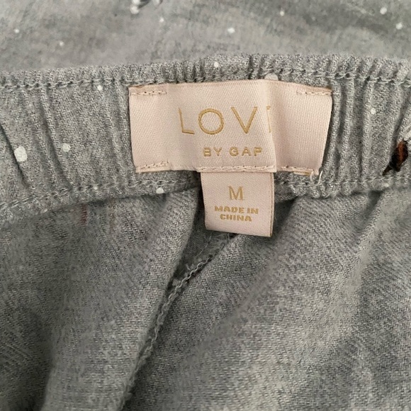 LOVE BY GAP DASH-HOUND PJ PANTS SIZE MEDIUM - Picture 3 of 5